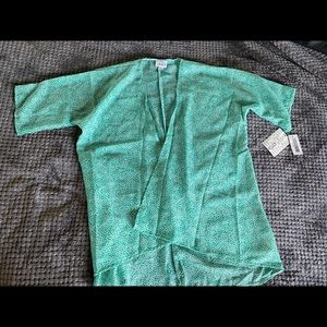 Mint green Bianca kimono top LLR
